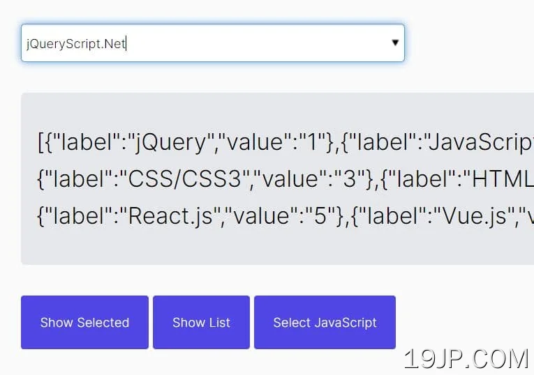 动态可编辑组合框插件 jQuery Combo.js