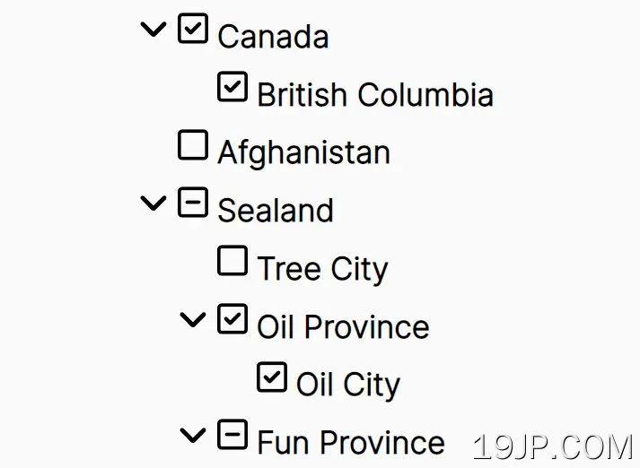 可折叠/可检查 层次结构树插件 jQuery CheckTree