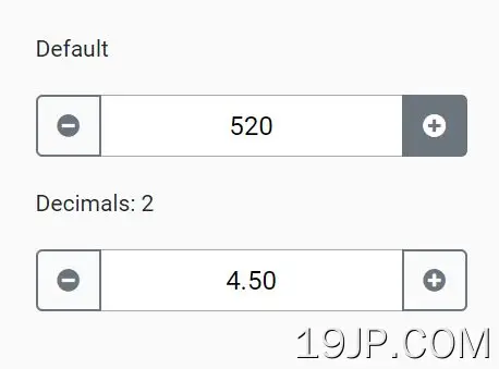 简易输入微调器插件 Bootstrap程序4和5 InputSpinner.js