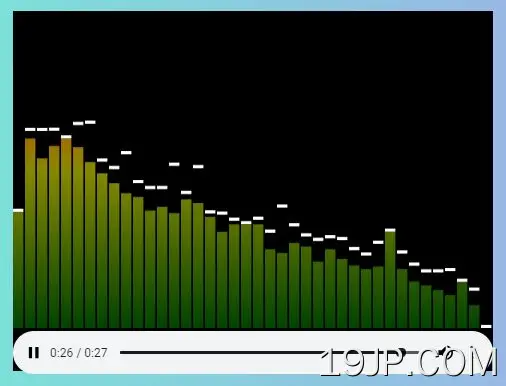 带音频观察器 迷你音乐播放器 jQuery jsRapAudio