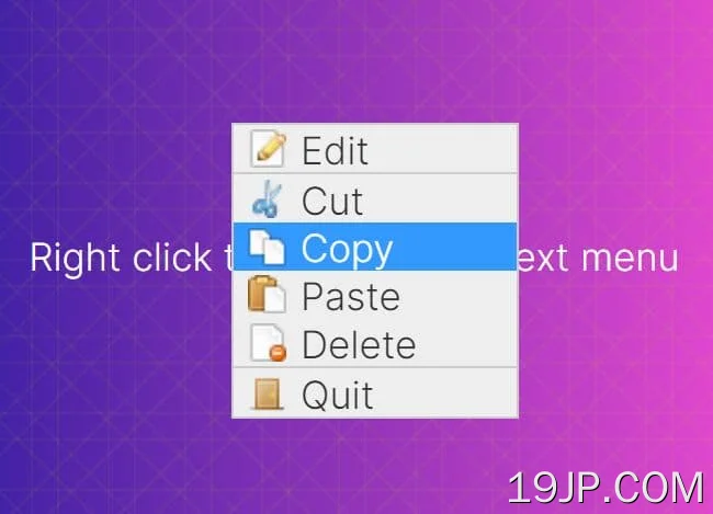 简单 SEO友好上下文菜单jQuery插件 contextMenu.js